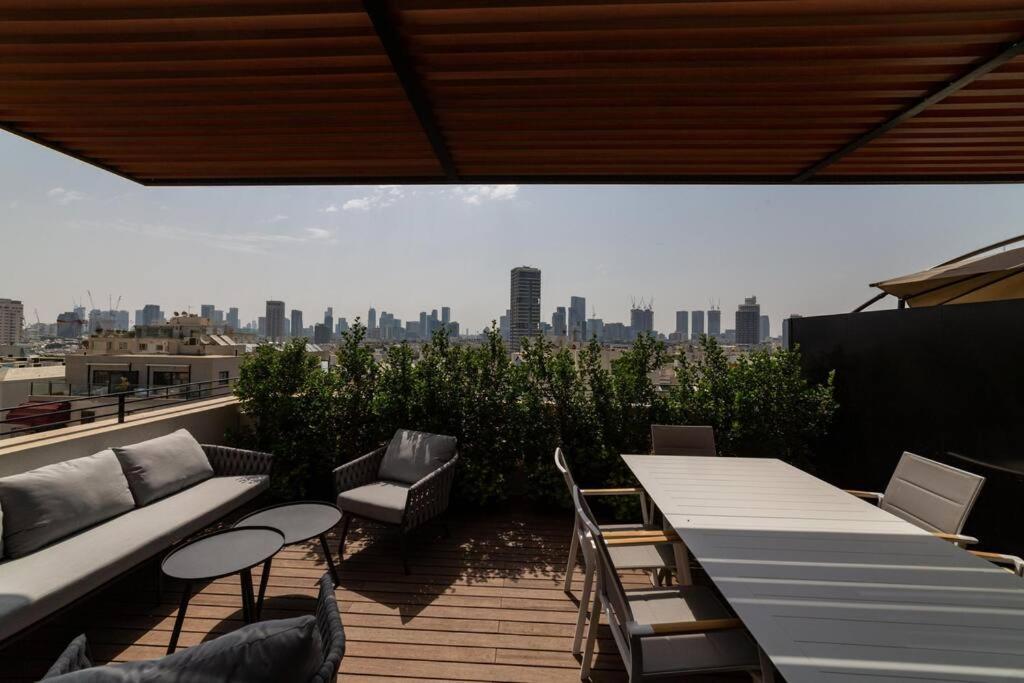 Amazing Penthouse On Gordon Beach 8 Guests تل أبيب المظهر الخارجي الصورة